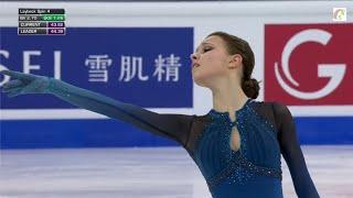 Anna Shcherbakova 2021 World Champion, Championship Winning Flawless Performance, Short Program