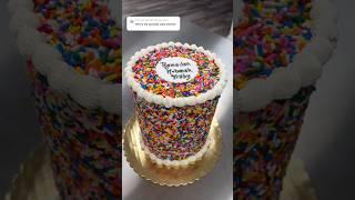 Caketok drama on tiktok  sprinkle cake edition