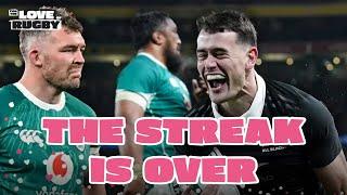 All Blacks win in Dublin | “Put that in the book” | For The Love Of Rugby Podcast