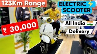 New Electric Scooter Launched | ₹30,000 | 123Km Range | Better Than OLA & Ather Electric Scooter