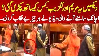 Maryam orangzaib or azam bukhari caught on camera || Who is that person in a dinner| Zarb e momin tv