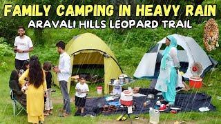 रक्षा बंधन वाले दिन FAMILY के साथ बारिश में कैंपिंग | FAMILY CAMPING IN HEAVY RAIN | CAMPING