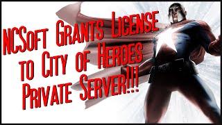 NCSoft Grants License to City of Heroes Private Server!