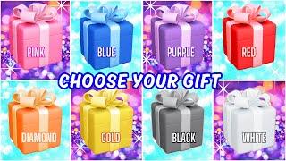 Choose YOUR Gift8 gift box challenge Pink, Blue, Purple, Red, Diamond, Gold, Black or White