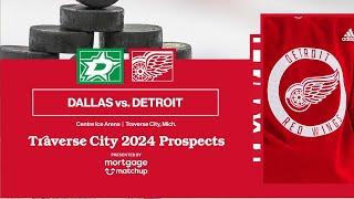 2024 Detroit Red Wings Prospect GAME 1/Highlights vs the Dallas Stars