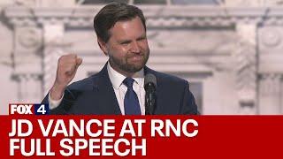 J.D. Vance addresses RNC crowd: FULL SPEECH