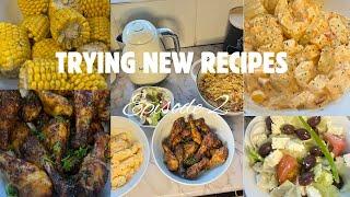 TRYING NEW RECIPES | EPISODE 2 | BBQ CHICKEN | SAVOURY RICE | SWEETCORN