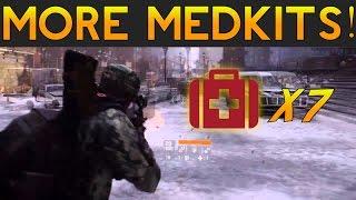 The Division Tips & Tricks - How To Have 7 Medkits (2 Extra Medkits)