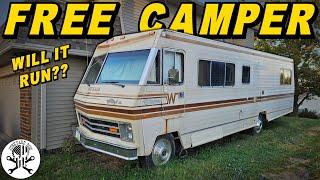 Will a FREE Winnebago RUN & DRIVE Home??