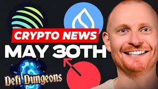 Crypto News: May 30th: BTC Analysis | Jup Stock Exchange Partnership | Sui Community Vote