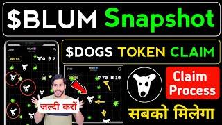 Blum dogs snapshot, blum dogs airdrop, blum new update, blum airdrop dogs token, blum dogs task