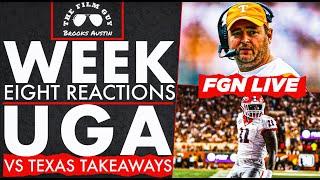 FGN Live: College Football Week Eight Reactions | Georgia vs Texas Takeaways