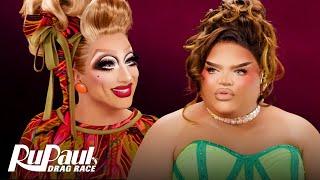 The Pit Stop S15 E07  | Bianca Del Rio & Kandy “The Pit Stop” Muse! | RuPaul’s Drag Race S15