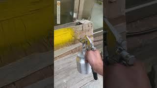 Pneumatic paint spray gun