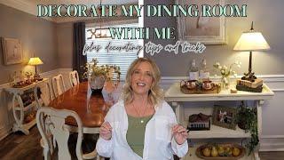 DECORATE MY DINING ROOM WITH ME || Plus Design Tips and Tricks