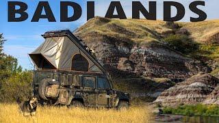 S2F2| Auf den Spuren Kanadas Dinos! Badlands Kanada!|Overlanding Panamericana im Defender|#roadtrip