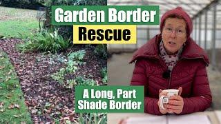 Editing A Semi Shade, Clay Border With Tree Root Issues | Rosy Rescues a Problem Garden Border #3