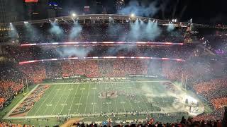 Slo Mo Bills Bengals Game Intro