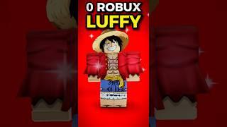 0 ROBUX OUTFIT IDEA - ONE PIECE #roblox #freeitems2025 #0robuxoutfitideas