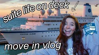 SHIP MOVE IN VLOG || Semester At Sea