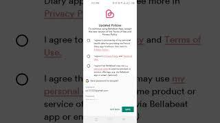How to sign up on Bellabeat Wellness app