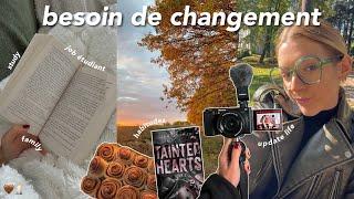 JE CHANGE TOUT : job étudiant, objectifs, update life + study