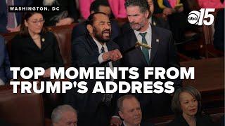 Top moments from Trump's joint Congressional address