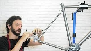 BUILDING A CUSTOM TITANIUM BIKE, A NUA BIKE.