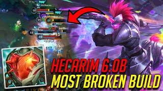 WILD RIFT HECARIM HEARTSTEEL BUILD GIGA BROKEN FOR SOLOQ