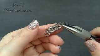 How to Weave Half Persian 4 in 1 Tutorial Полуперсидское Плетение МастерКласс #chainmaille #tutorial