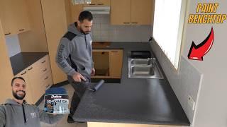 How to paint a kitchen benchtop / countertop - DIY