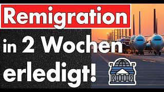 Remigration ist nur Job für 14 Tage! Startbahn West schafft es allein: 10 Jahre müssen wir nachholen