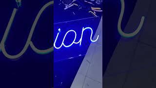 Beautiful Neon Reception sign #shorts #neon #viral #reels