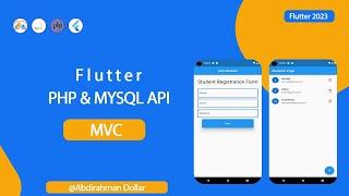 Flutter Backend PHP & MYSQL for a Dynamic, Responsive Mobile App