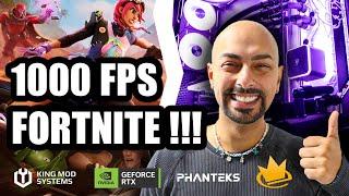 30.000€ Setup für Amar - 1.000 FPS in FORTNITE !!! Amar x Caseking Gaming PCs #letsgo