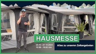 Hausmesse 25.-27. Oktober 2024: Unsere Zeltangebote