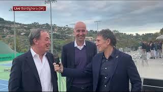 Sky Sport live - from the Piatti Tennis Center 5th anniversary reception