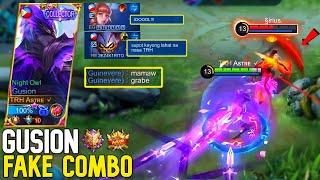 ASTRE SUPREME GUSION NIGHT OWL FAKE COMBO  | MLBB