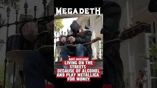 Dave Mustaine lives on the streets because of "wine". #megadeth #davemustaine #metallica #untilsleep