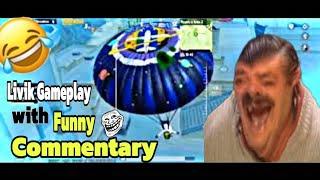 Pubg Mobile livik Gameplay with funny commentary | pubg mobile livik gameplay || @Awais Boss Gaming