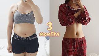 -12kg in 3 Months At Home, How To Lose Belly Fat (w/Back pain, Herniated disc)