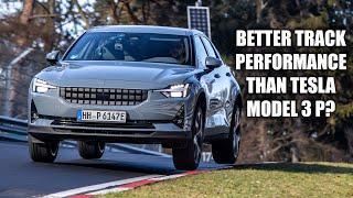 Polestar 2 First Nürburgring Lap & Impressions. Better than Tesla M3P?