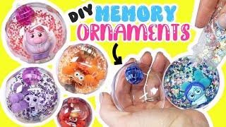 Inside Out 2 Movie DIY Ornament Memory Spheres! Crafts for Kids