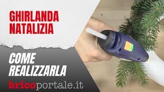 Ghirlanda natalizia fai da te con Rapid BGX7