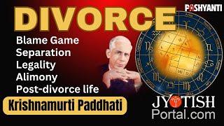 Krishnamurti Paddhati rules relating to Divorce ( KP astrology)