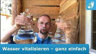 Strukturiertes Wasser einfach selber herstellen