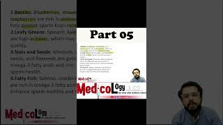 Male infertility problesm past 6, Last part.  #medicology #neet #medicalbiology