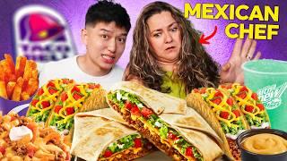 Mexican Chef tries ENTIRE Taco Bell Menu!