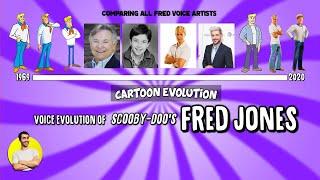 Voice Evolution of FRED JONES (SCOOBY-DOO) - 51 Years Compared & Explained | CARTOON EVOLUTION