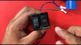 How to Wire Up a Two wire Power Window / JMK